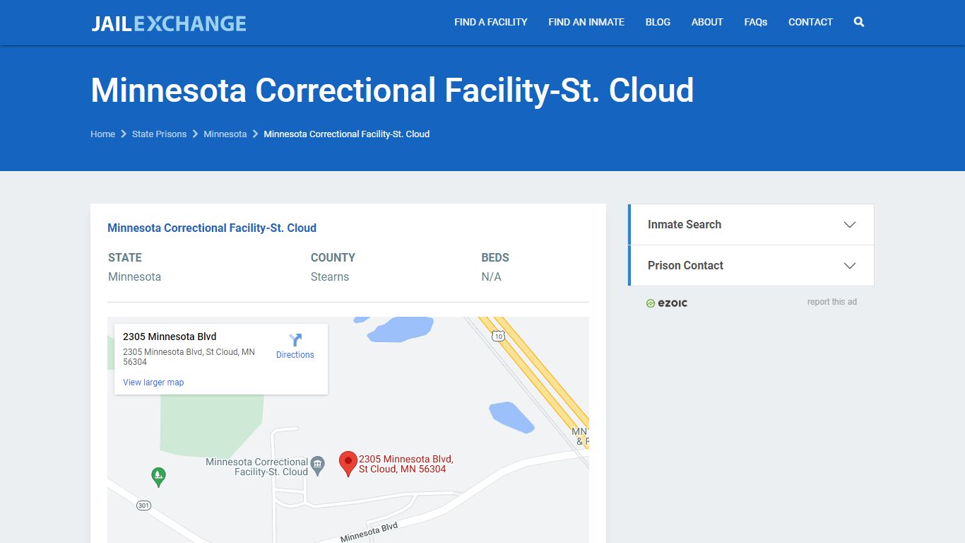 Minnesota Correctional Facility-St. Cloud - JAIL EXCHANGE